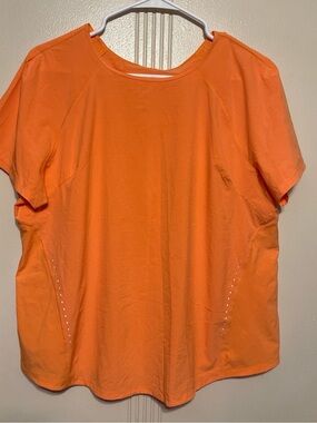 lululemon athletica Short-Sleeve Active Tee - Bright Orange